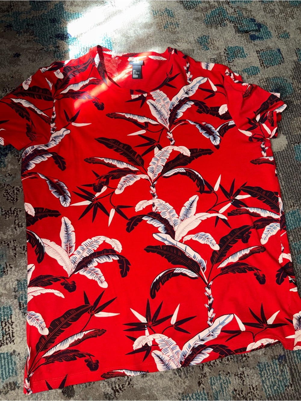 Men's H&M medium/large floral shirt lot